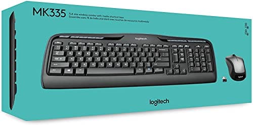 Logitech MK335 Wired/Wireless Standard Keyboard With Optical Mouse image