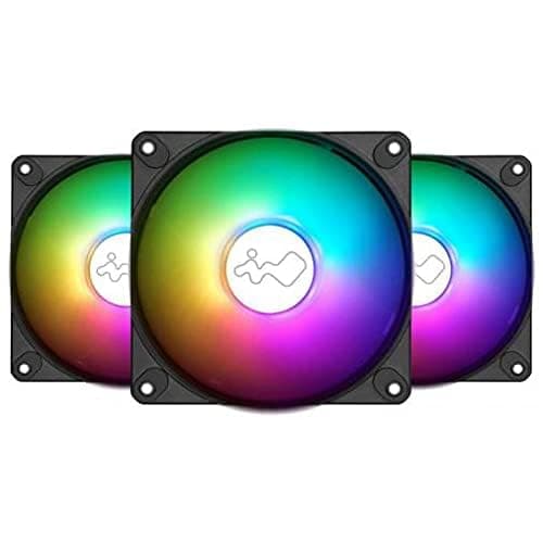 In Win Luna 120mm Black / White PWM ARGB 3-Pack image