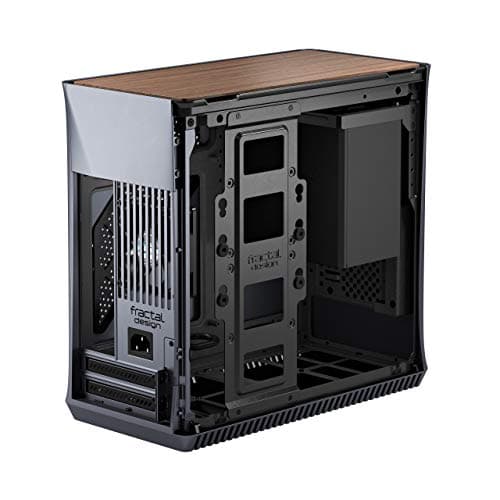 Fractal Design Era ITX Mini Tower Case (Titanium Gray with Walnut) image