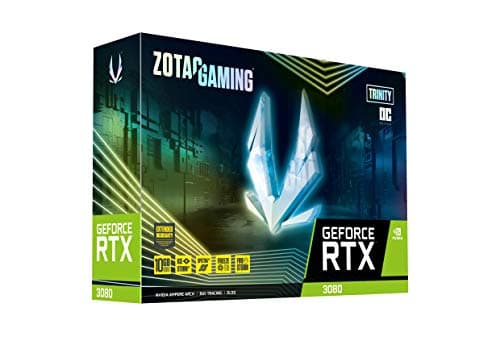 Zotac GAMING Trinity OC GeForce RTX 3080 10GB LHR 10GB GDDR6X Gray image