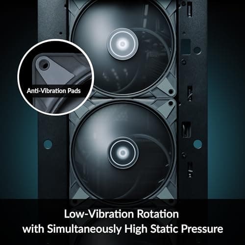 ARCTIC P14 Max 140mm Black PWM 95 CFM image