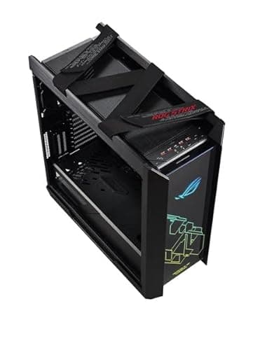 Asus ROG Strix Helios ATX Full Tower Black Tempered Glass Side Panel image