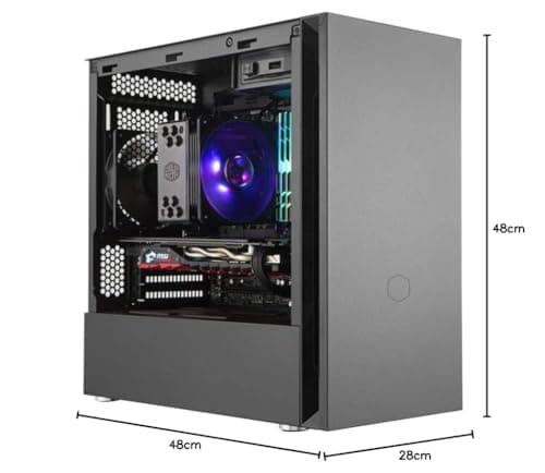 Cooler Master Silencio S400 Micro ATX Mini Tower Black image