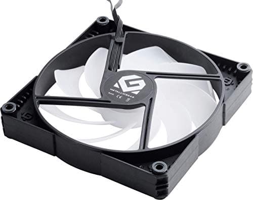 MagniumGear Skiron 140mm Black/White PWM RGB 85CFM 1-Pack image