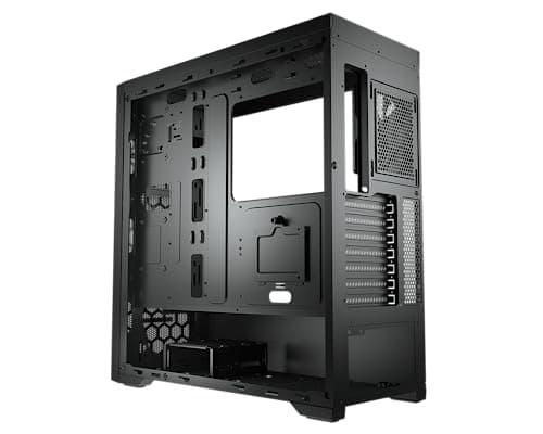 Cougar MX330-G ATX Mid Tower Black Tempered Glass Side Panel image