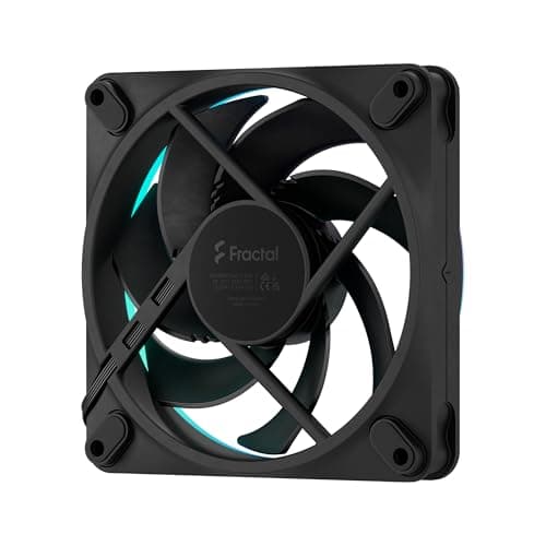 Fractal Design Momentum 120mm Black PWM Addressable RGB 62.44 CFM 1-Pack image