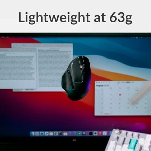 Keychron M7 Bluetooth Wireless Wired Optical Mouse image