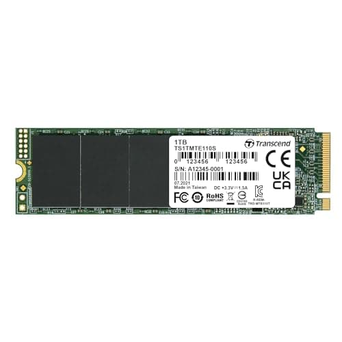 Transcend 110S 1TB SSD M.2-2280 PCIe 3.0 x4 NVMe main image