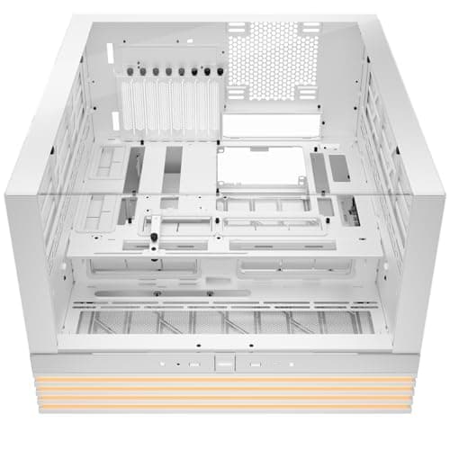 be quiet! Light Base 900 DX ATX Full Tower White with Tempered Glass Side Panel and USB 3.2 Gen 2 Type-C and USB 3.2 Gen 1 Type-A image