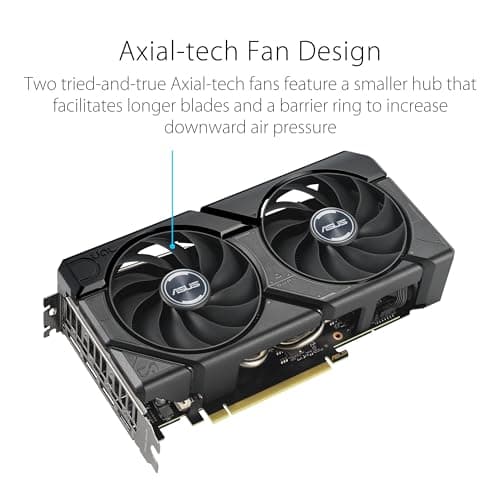 Asus DUAL EVO OC GeForce RTX 4060 8GB GDDR6 Black image