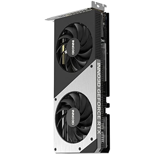 Inno3D Twin X2 GeForce RTX 4070 12GB GDDR6X Black / Silver image