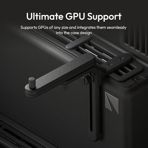 HAVN HS420 ATX Mid Tower Black with Tempered Glass Side Panel and USB 3.2 Gen 2 Type-C, USB 3.2 Gen 1 Type-A Front Panel image