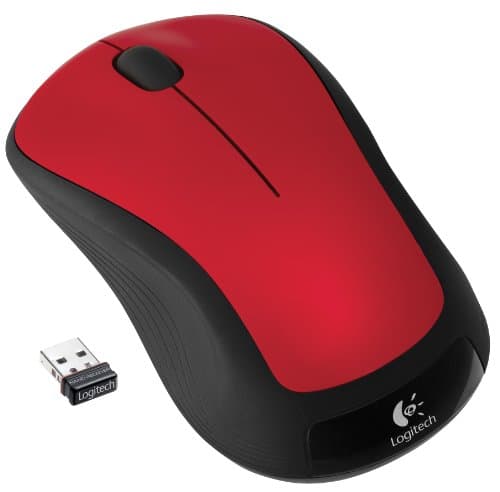 Logitech M310 Laser Wireless Red Mouse image