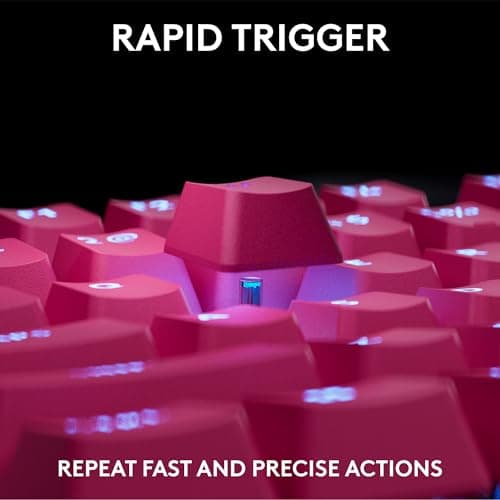 Logitech PRO X RAPID RGB Logitech Magnetic Analog Wired Gaming Keyboard image