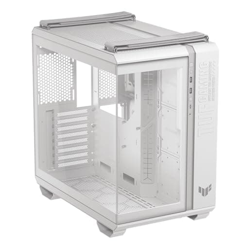 Asus TUF Gaming GT502 Horizon ATX Mid Tower White with Tempered Glass Side Panel and USB 3.2 Gen 2 Type-C, USB 3.2 Gen 1 Type-A image