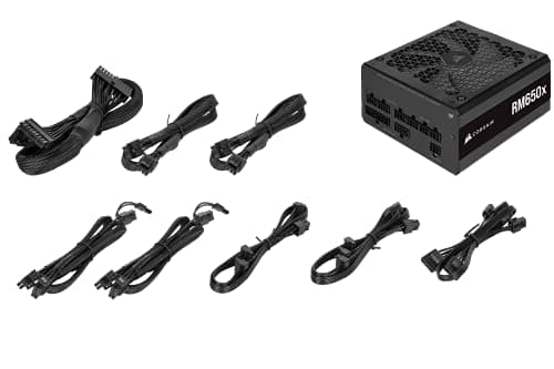 RMx Series™ RM650x — 650 Watt 80 PLUS Gold Fully Modular ATX PSU image