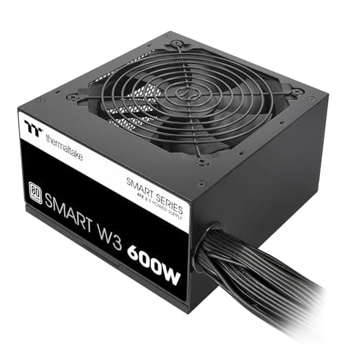 Thermaltake Smart W3 Black 600W Non-Modular 80+ Certified image