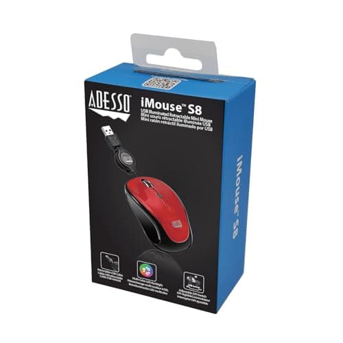 Adesso iMouse S8R Wired Optical Mouse image