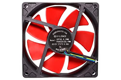 Xilence XPF92.R.PWM 92mm Red / Black PWM 32.1 CFM 1-Pack image