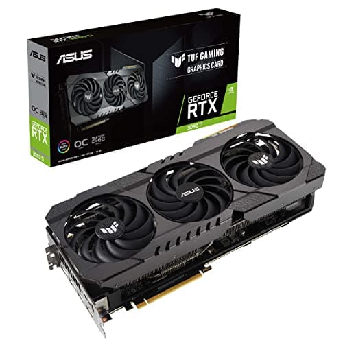 Asus TUF GAMING OC GeForce RTX 3090 Ti 24GB GDDR6X Black image