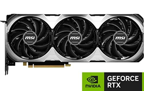 MSI GeForce RTX 4070 Ti VENTUS 3X OC 12GB GDDR6X Silver / Black image
