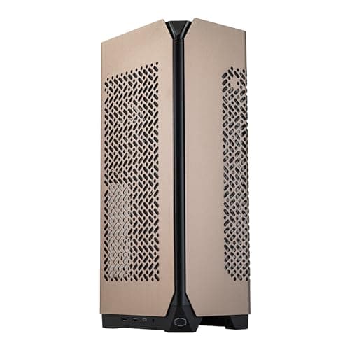 Cooler Master NCORE 100 MAX Mini-ITX Tower Gold with Mesh Side Panel and 850 W Power Supply image