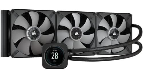 Corsair iCUE H170i ELITE LCD Water 420mm Black image