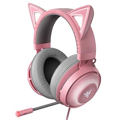 Razer Kraken Kitty Pink Closed Gaming Headset image