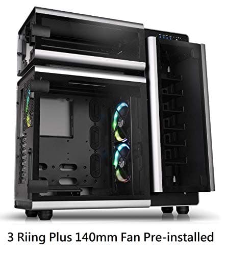 Thermaltake Level 20 ATX Full Tower Black / Silver Tempered Glass Side Panel image