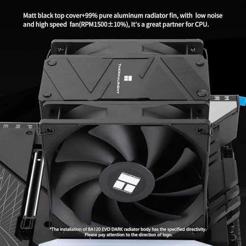 Thermalright Burst Assassin 120 EVO DARK Air 156mm Black image