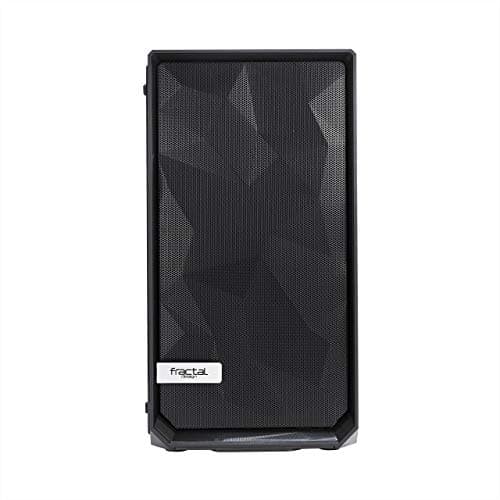 Fractal Design Meshify C Mini Micro ATX Mini Tower Black with Tinted Tempered Glass Side Panel and USB 3.2 Gen 1 Type-A image