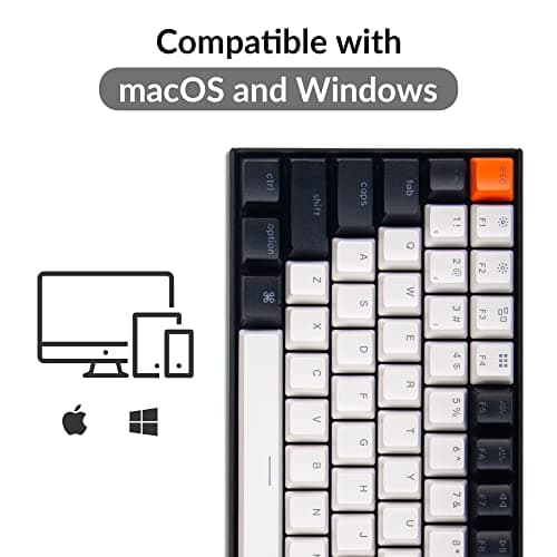 Keychron K2 Hot-swappable Wireless Mechanical Gaming Keyboard image