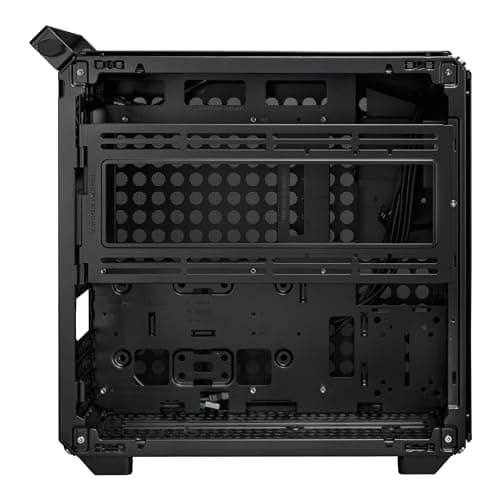 Cooler Master QUBE 500 Flatpack ATX Mid Tower Black Tempered Glass Side Panel image