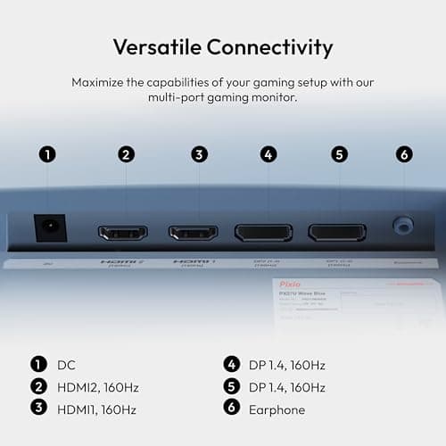 Pixio PX27U Wave 27" 4K 160Hz IPS Monitor image