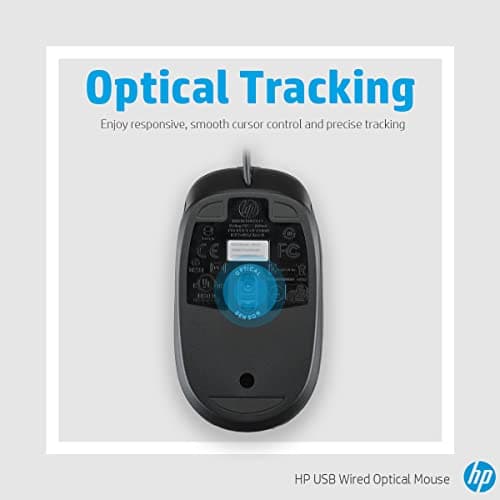 HP QY777AA Optical Wired Mouse image