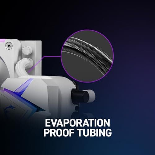 MSI MAG Coreliquid C360 V2 White - AIO ARGB CPU Liquid Cooler - 360mm Radiator image