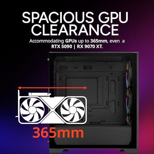 Cooler Master Elite 302 Micro ATX Mini Tower Black with Tempered Glass Side Panel and USB 3.2 Gen 1 Type-C / USB 3.2 Gen 1 Type-A image