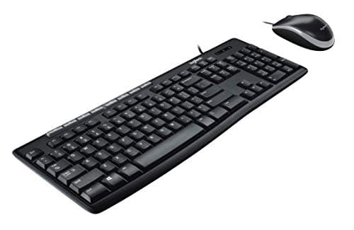 Logitech MK200 Wired Slim Keyboard With Optical Mouse image