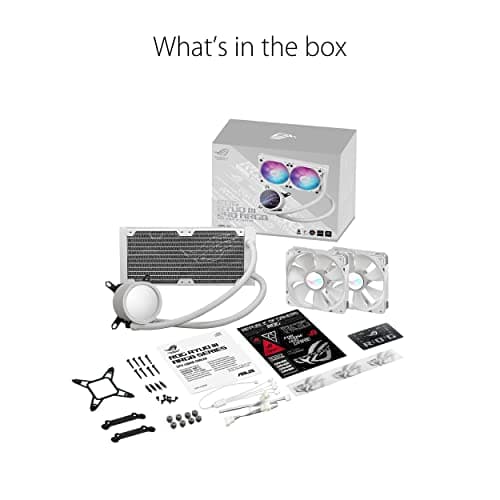 Asus ROG RYUO III Water 240 ARGB WHITE EDITION 70.07 CFM White image