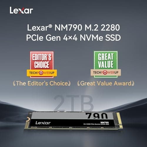Lexar NM790 2TB M.2-2280 SSD PCIe 4.0 X4 NVMe image