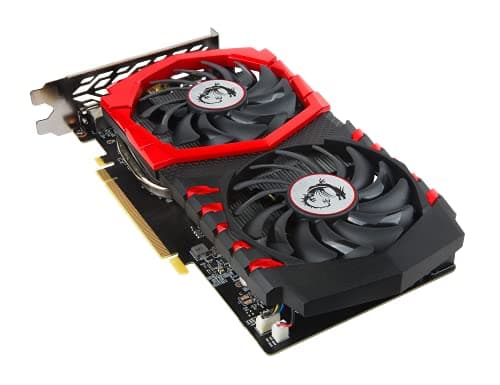 MSI GeForce GTX 1050 Ti GAMING X Black / Red 4GB GDDR5 Black / Red image