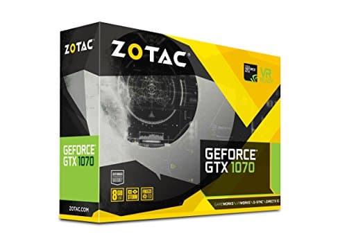 Zotac MINI GeForce GTX 1070 8GB GDDR5 Black / Silver image