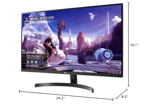 LG 27QN600-B 27" 1440p 75Hz IPS Monitor image