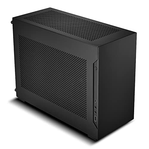 Lian Li A4-H20 X4 Mini-ITX Desktop Black with Mesh Side Panel and USB 3.2 Gen 2 Type-C and USB 3.2 Gen 1 Type-A image
