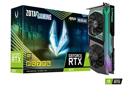 Zotac GAMING AMP Holo GeForce RTX 3070 8GB GDDR6 Silver / Black main image