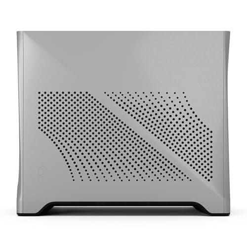 Fractal Design Era 2 Mini-ITX Tower Silver / Brown Mesh Side Panel, USB 3.2 Gen 2x2 Type-C USB 3.2 Gen 1 Type-A image