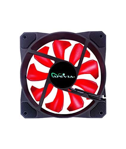 Apevia Cosmos CO312L-RD 120mm Black Red LED 3-Pack image