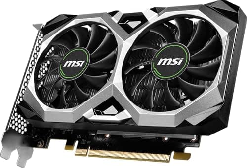MSI GeForce GTX 1650 G6 D6 VENTUS XS OCV3 4GB GDDR6 Silver / Black image
