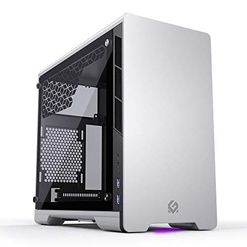 MagniumGear Neo-G Mini V2 Mini-ITX Tower Black with Tempered Glass Side Panel and USB 3.2 Gen 1 Type-A Front Panel main image