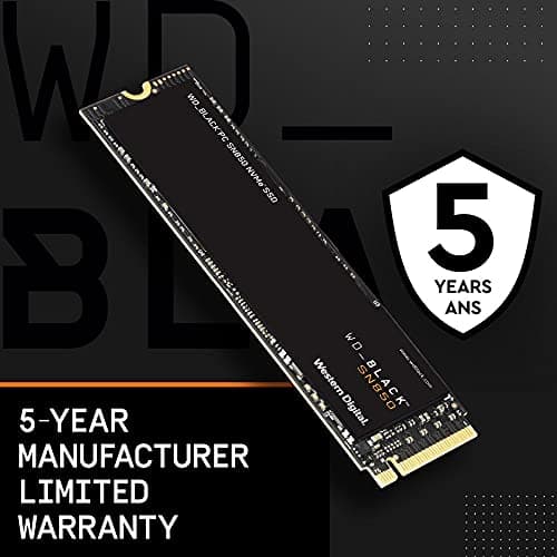 Western Digital Black SN850 2TB SSD M.2 PCIe 4.0 NVMe image